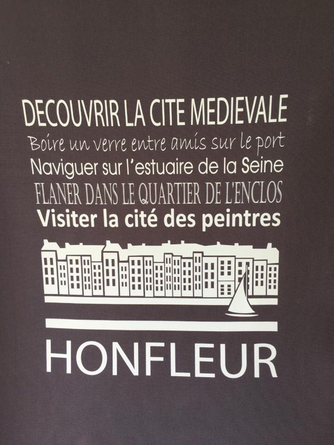 Bed and Breakfast Les Pommiers Honfleur Exterior foto